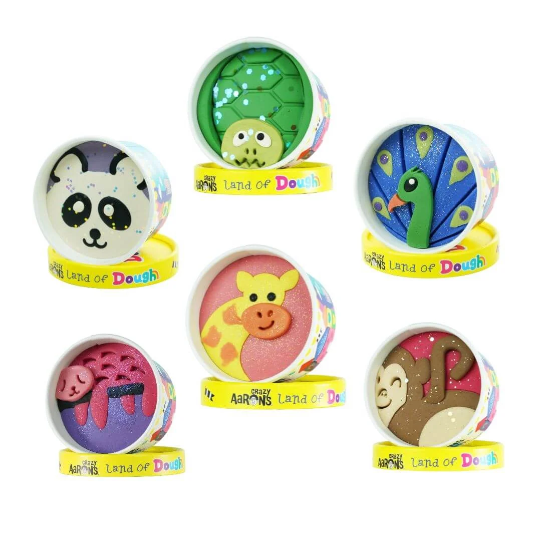 Zoo Animal Dough Cup