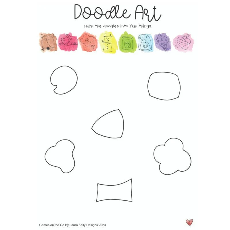 Doodle Art (Games To Go)