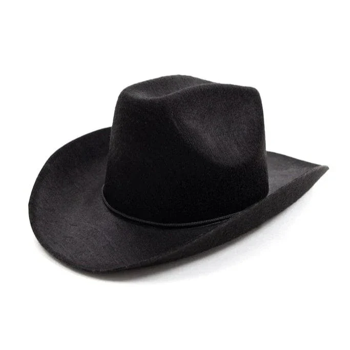 Black Western Hat