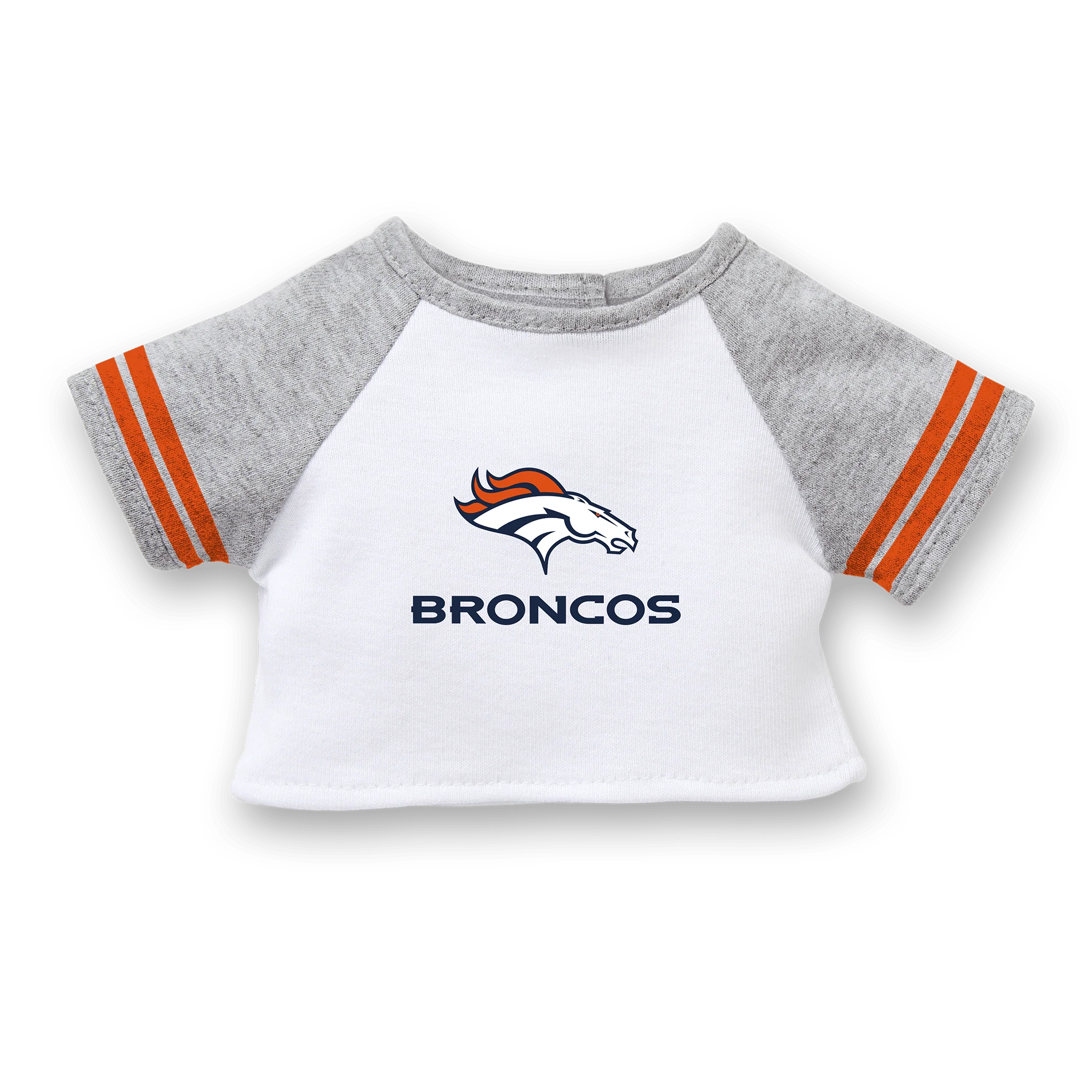 American Girl x NFL Denver Broncos Fan Tee for 18-inch Dolls