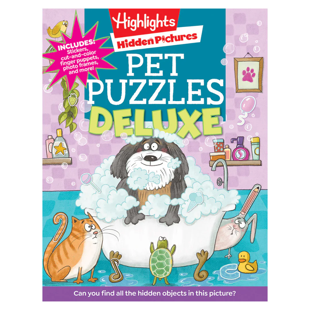 Highlights: Hidden Pictures Pet Puzzles Deluxe