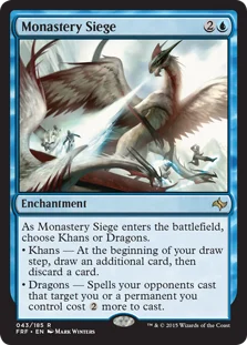 MtG Fate Reforged Rare Monastery Siege #43