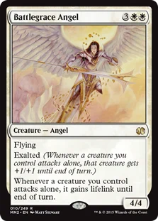 MtG Modern Masters 2015 Rare Foil Battlegrace Angel #10