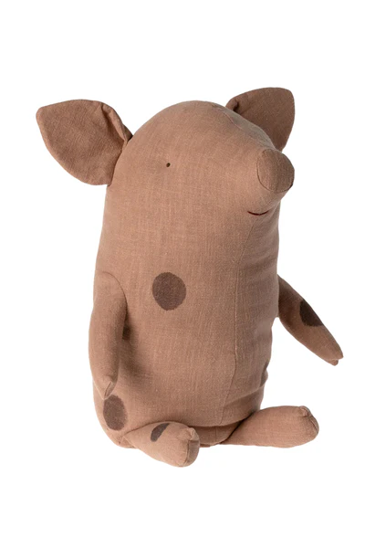 Big Truffle Pig (Vintage Rose)