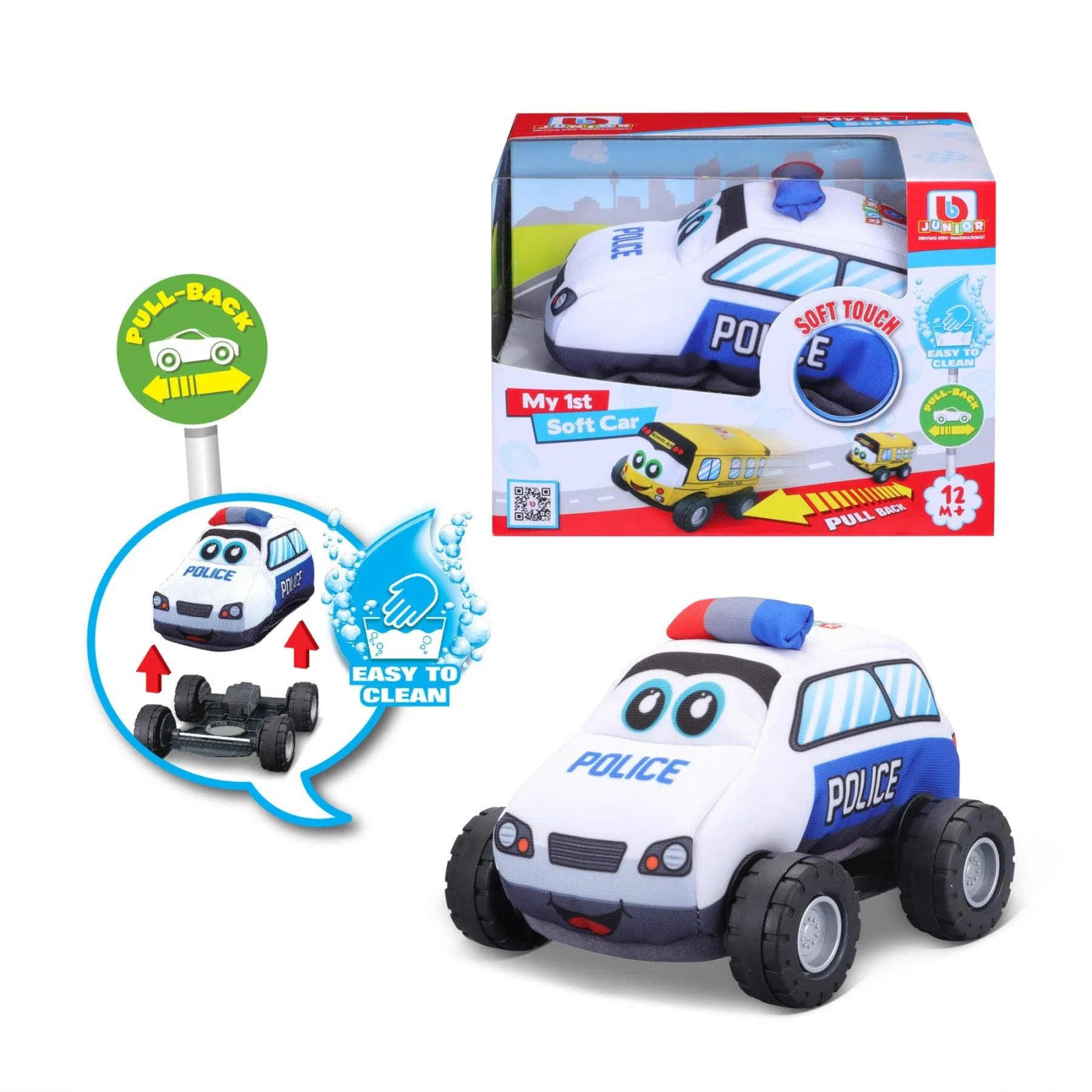 My 1st Soft Car Police Car