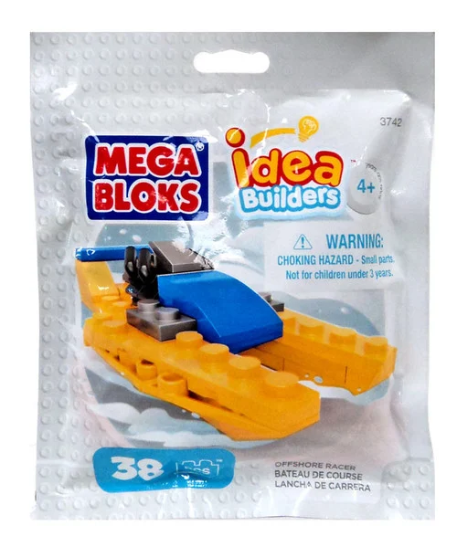 Mega Bloks Idea Builders Offshore Racer Set #03742