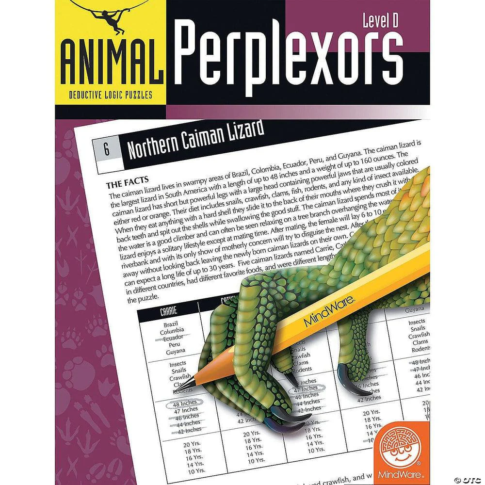 Animal Perplexors - Level D