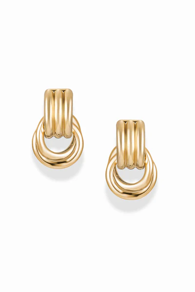 Olsen Convertible Hoops (Gold)