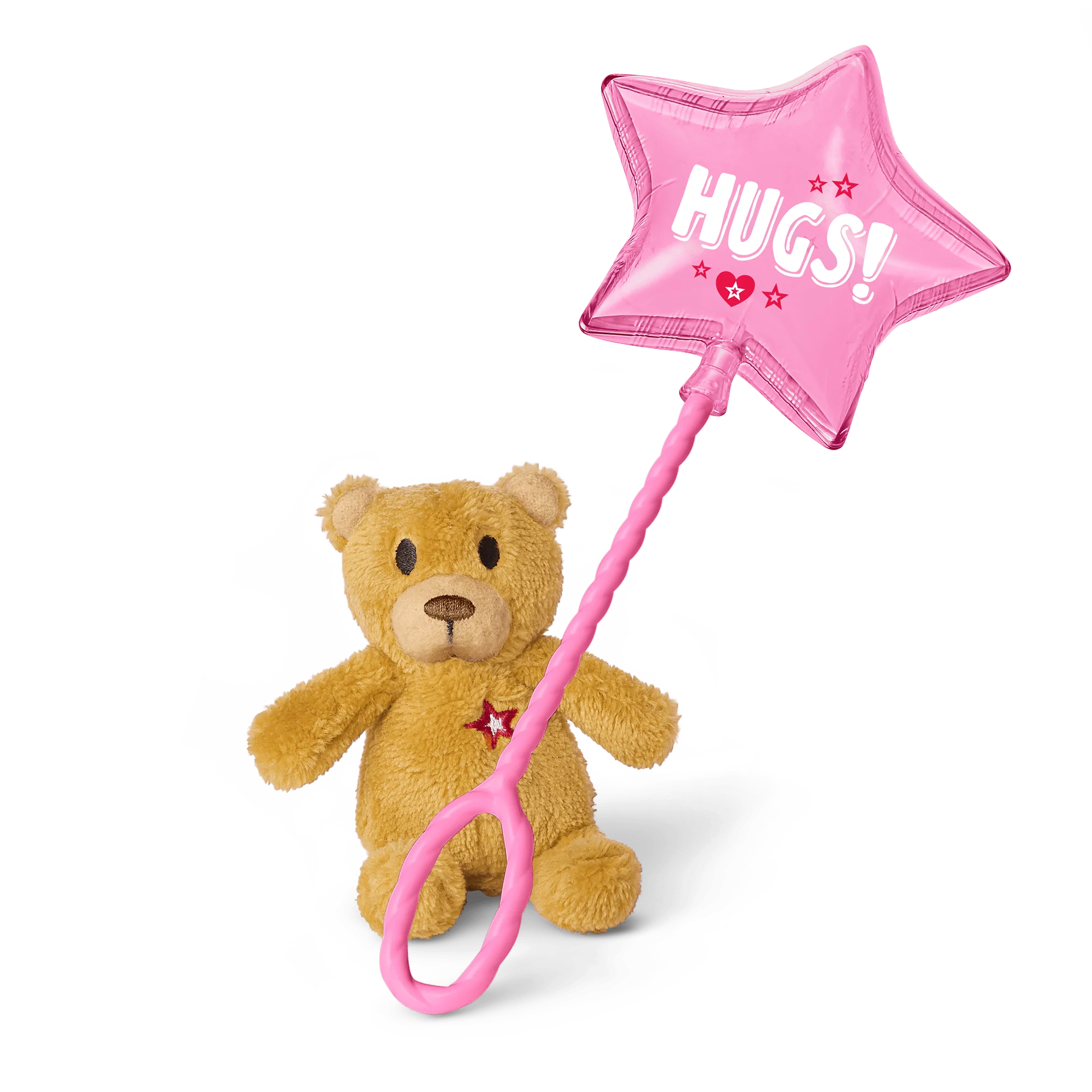 Hugs and Well Wishes Balloon & Bear for WellieWishers™ & Bitty Baby Dolls