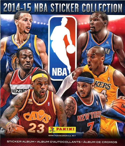 NBA Basketball Panini 2014-15 Basketball Sticker Collection Album