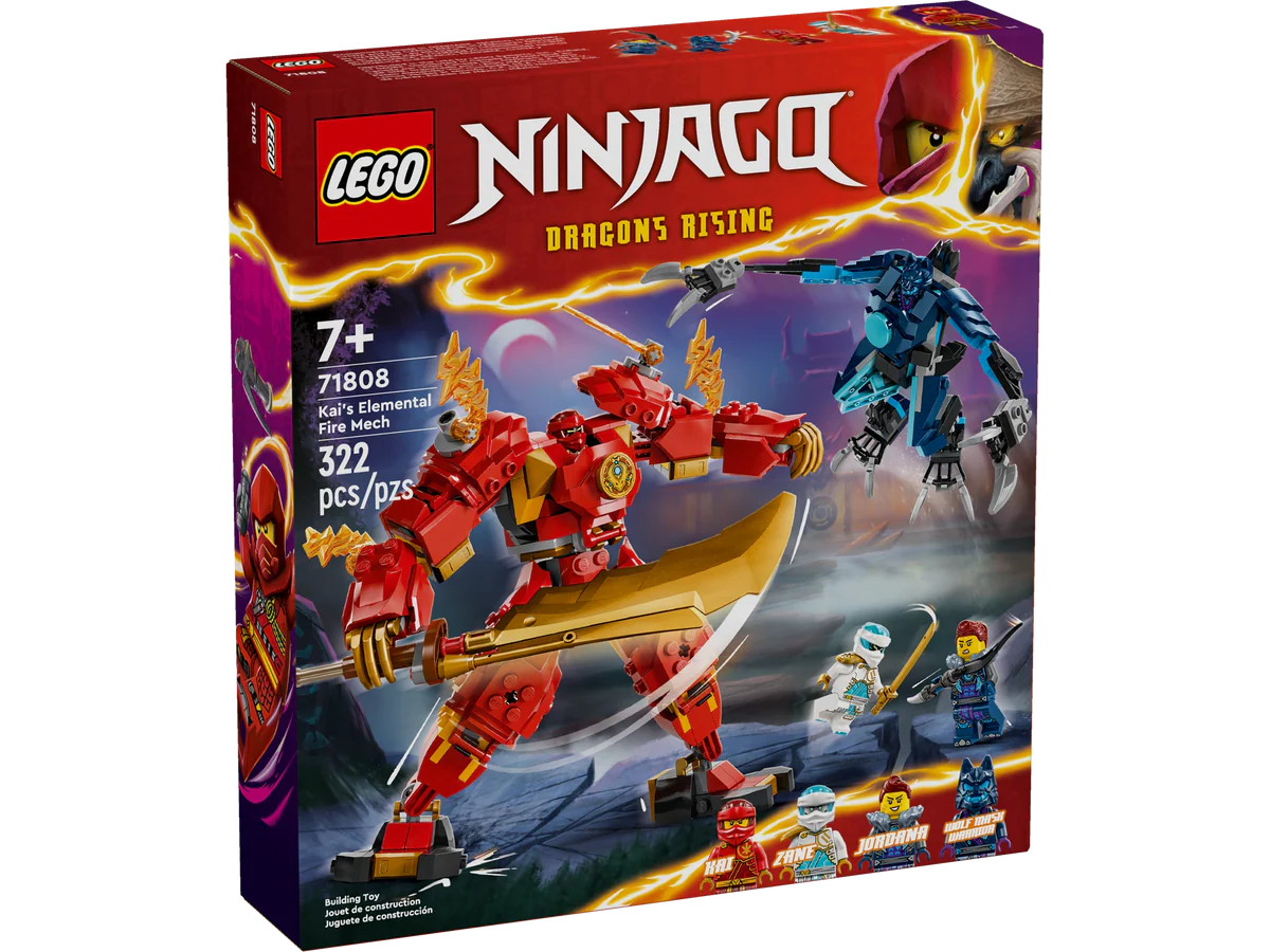 LEGO NINJAGO Kai's Elemental Fire Mech (71808)