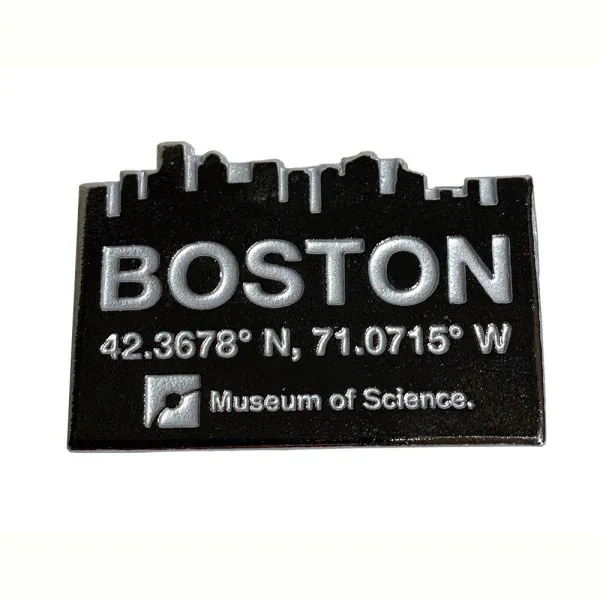 MOS Boston Nautical Coordinates Magnet