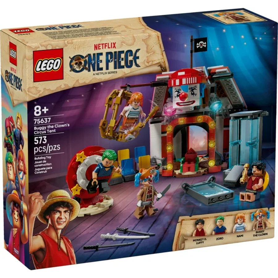 LEGO ONE PIECE Buggy the Clown’s Circus Tent (75637)