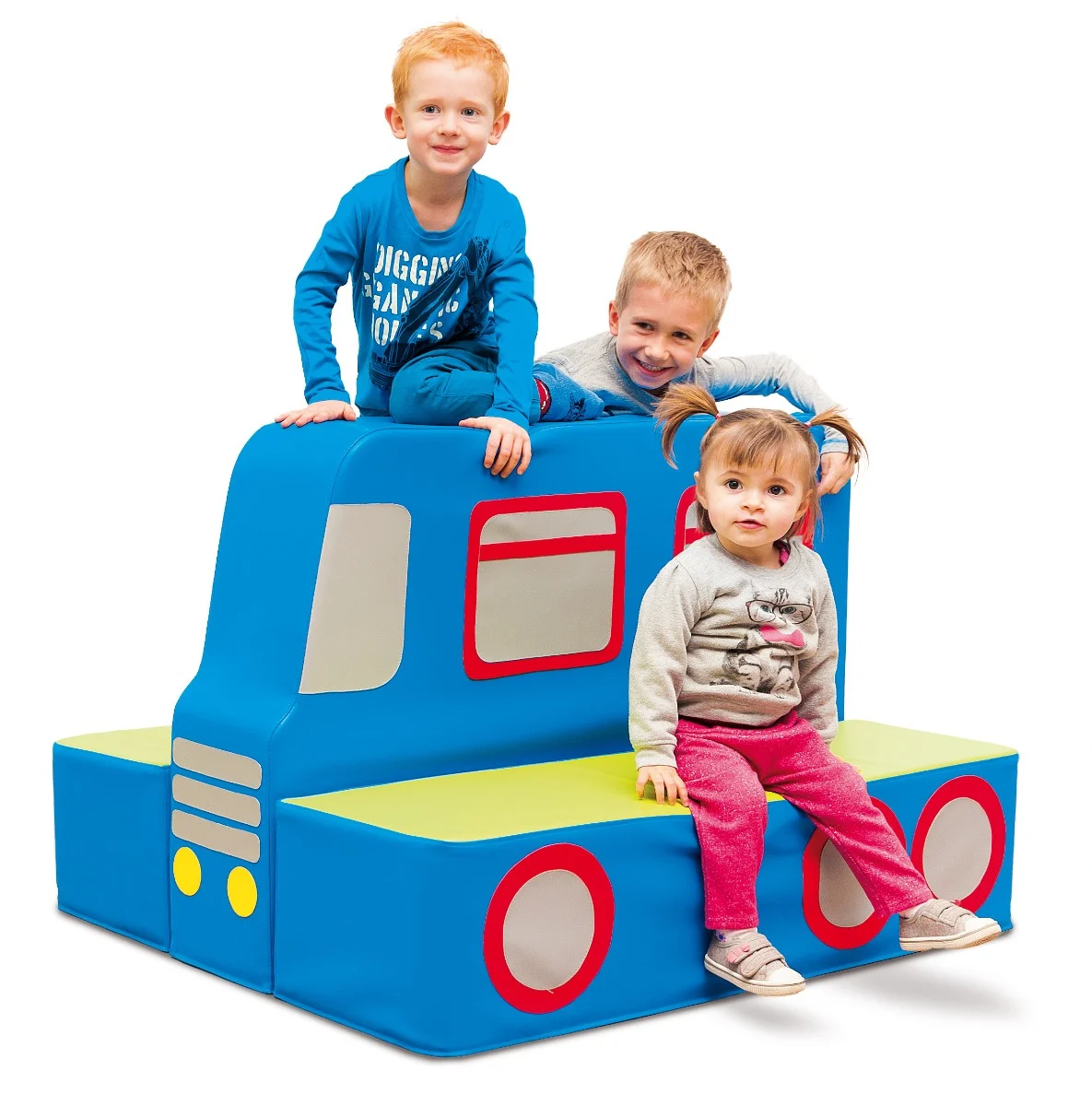 Soft Play Bus Set Sofa