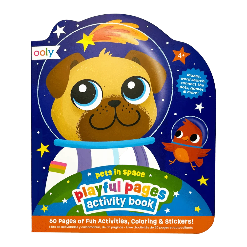 Playful Pages Activity Book - Pets in Space