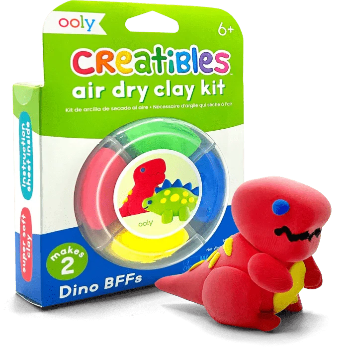 Creatibles Air Dry Clay Kit - Dino