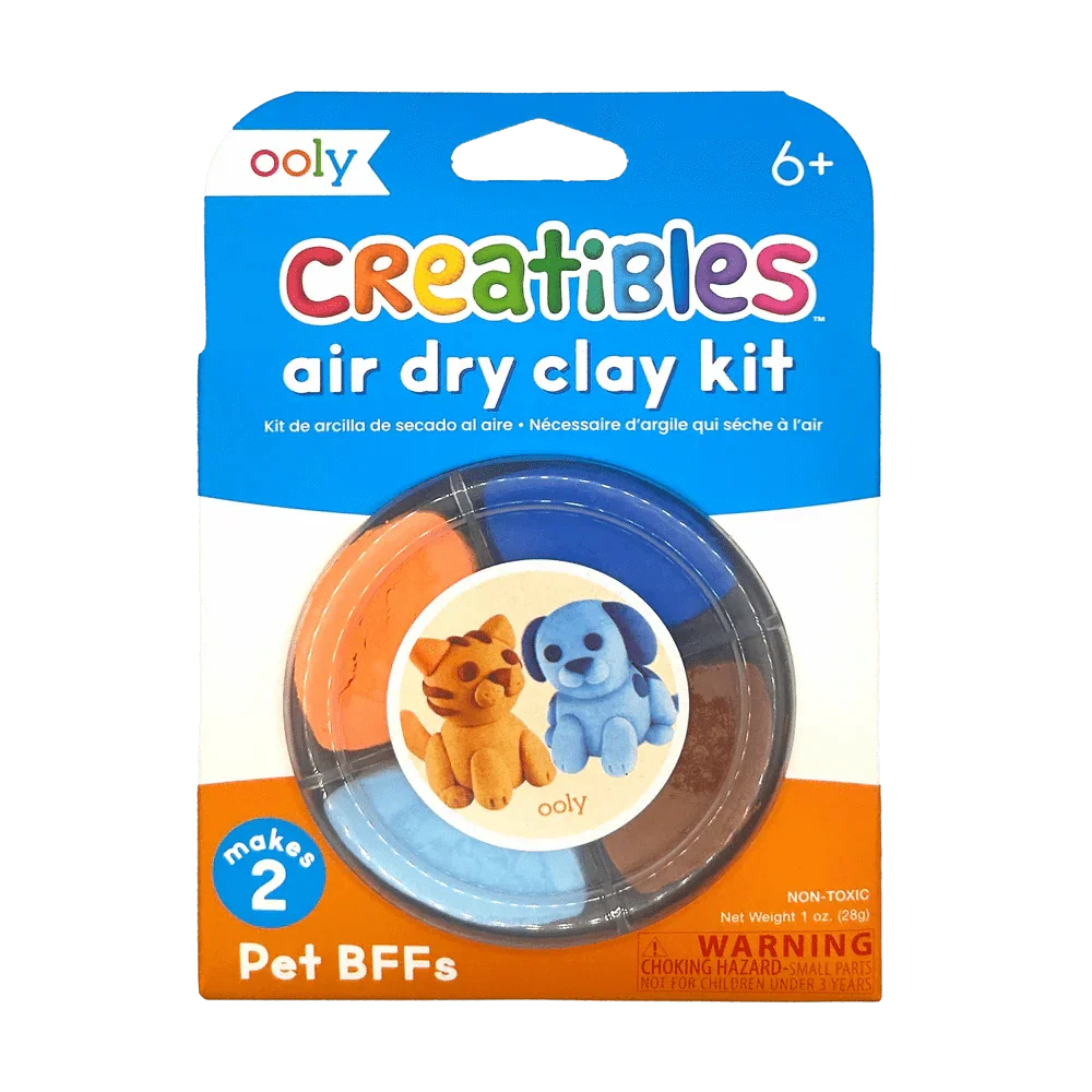 Creatibles Air Dry Clay Mini Kit - Pet BFFs
