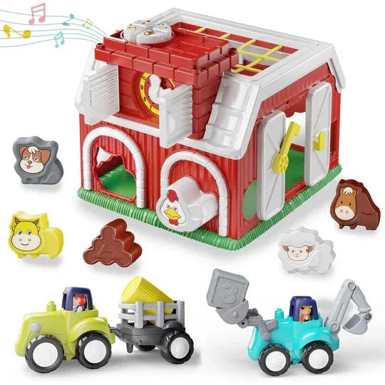 Farm Animal Musical Barn