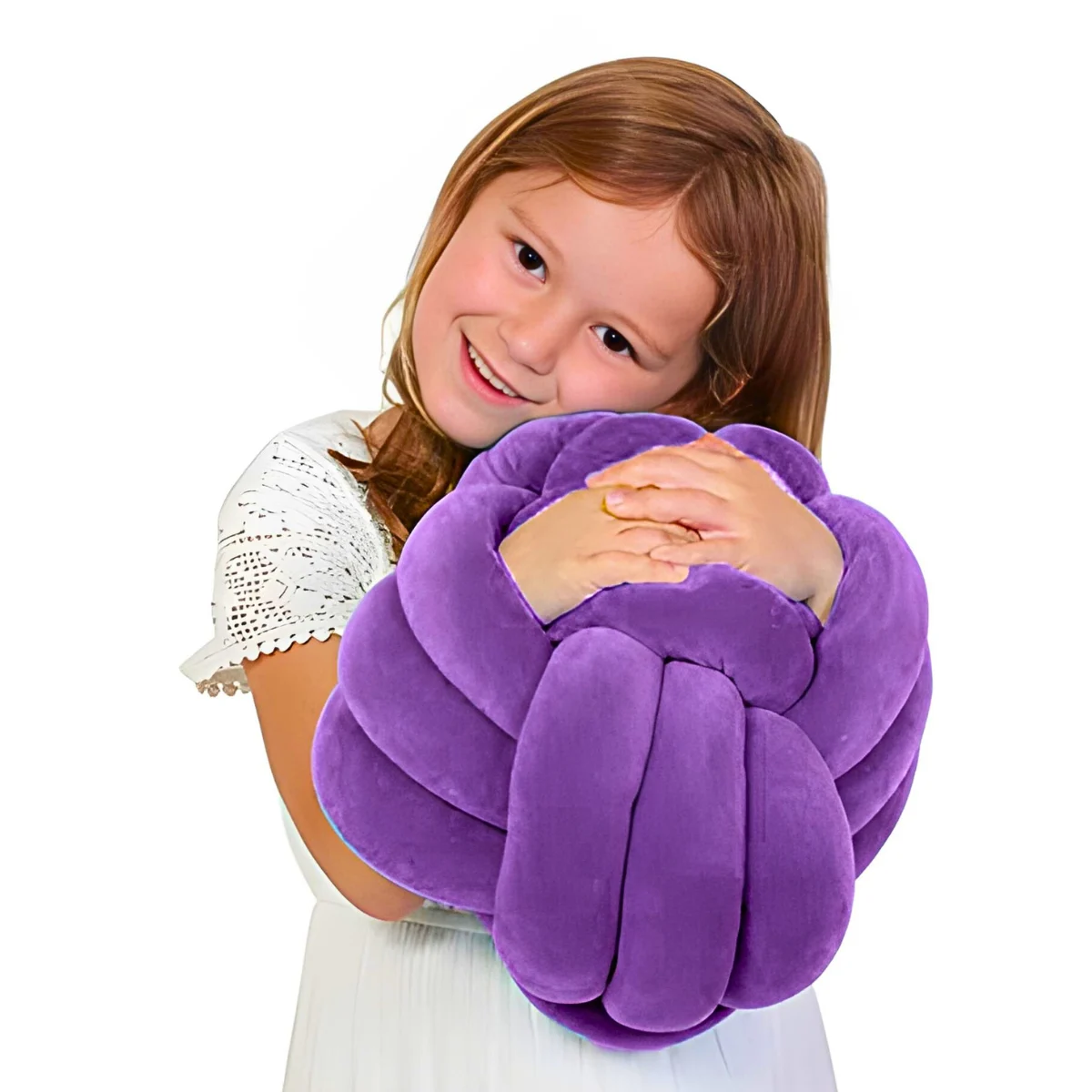 Cuddle Ball Sensory Pillow - Lilac