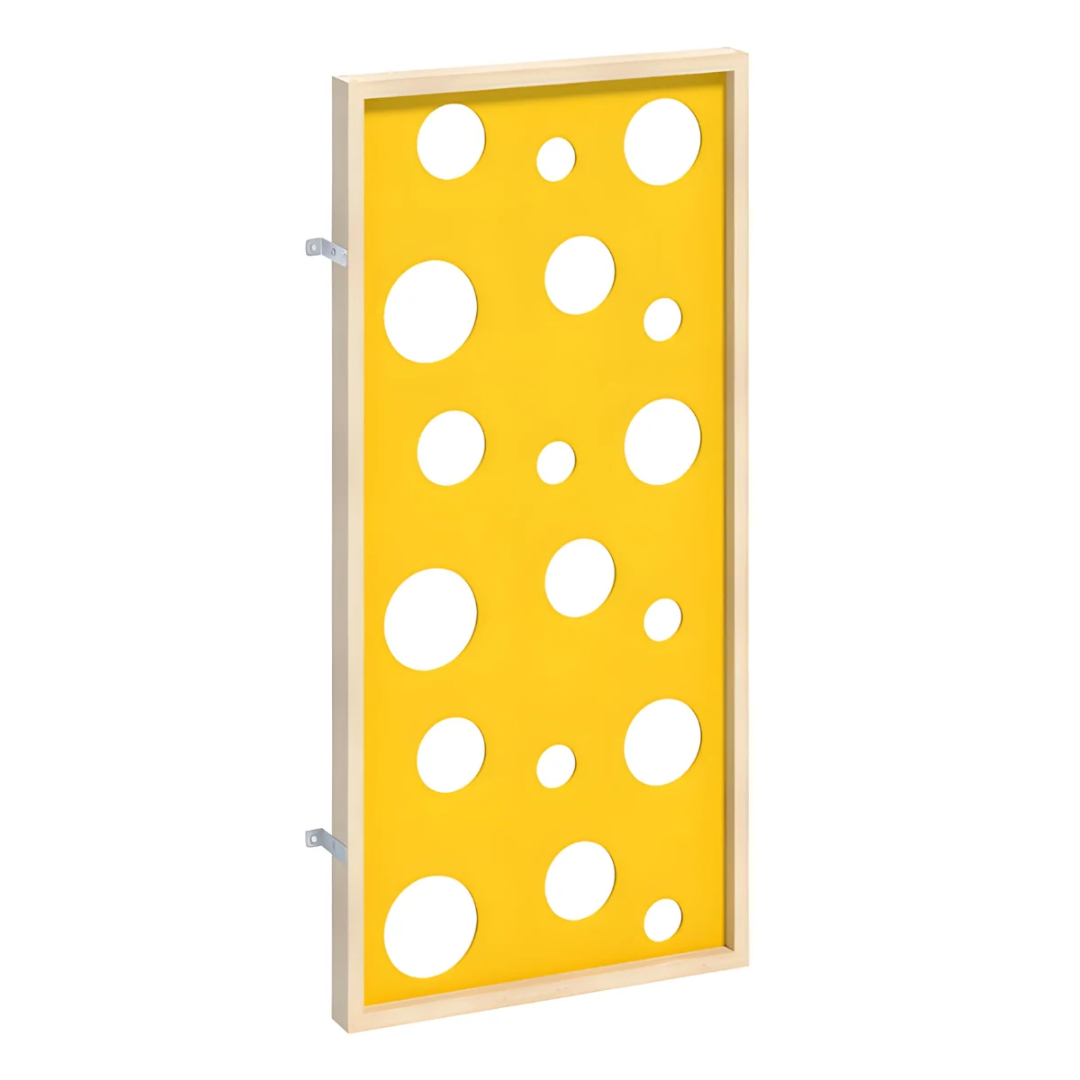 Cheese Ladder Climbing Wall Panel - Wood Frame