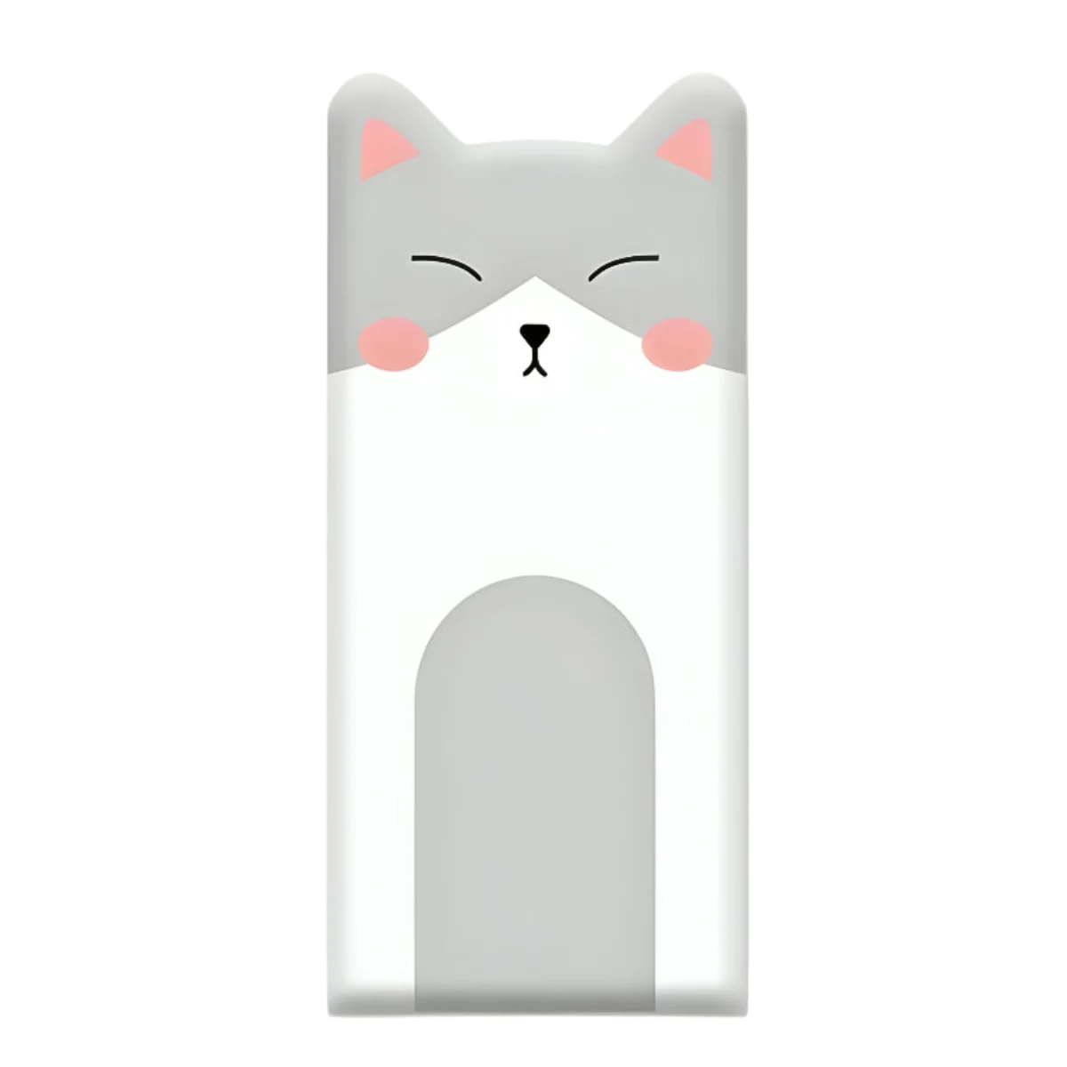 Wall Padding - Ears Gray White