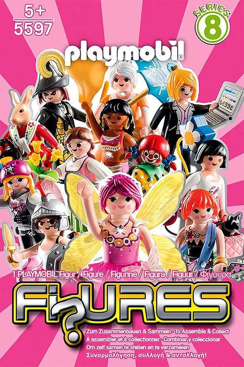 Playmobil Figures Series 8 Pink Mystery Pack