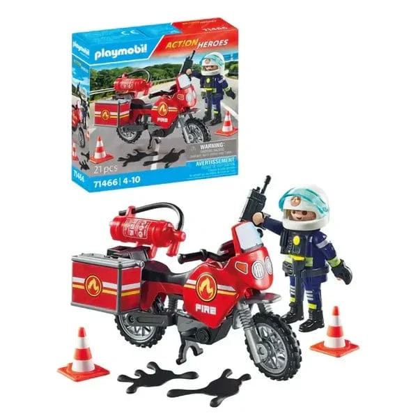 71466 Fire Motorcycle