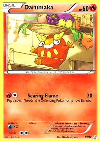 Pokemon Black & White Promo Promo Darumaka BW18