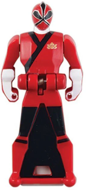 Power Rangers Super Megaforce Red Samurai Ranger Key 2.5-Inch [Loose]
