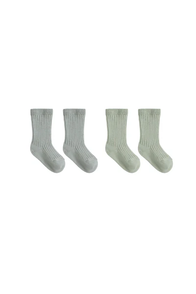 Sock Set (Fern/Steel Blue)