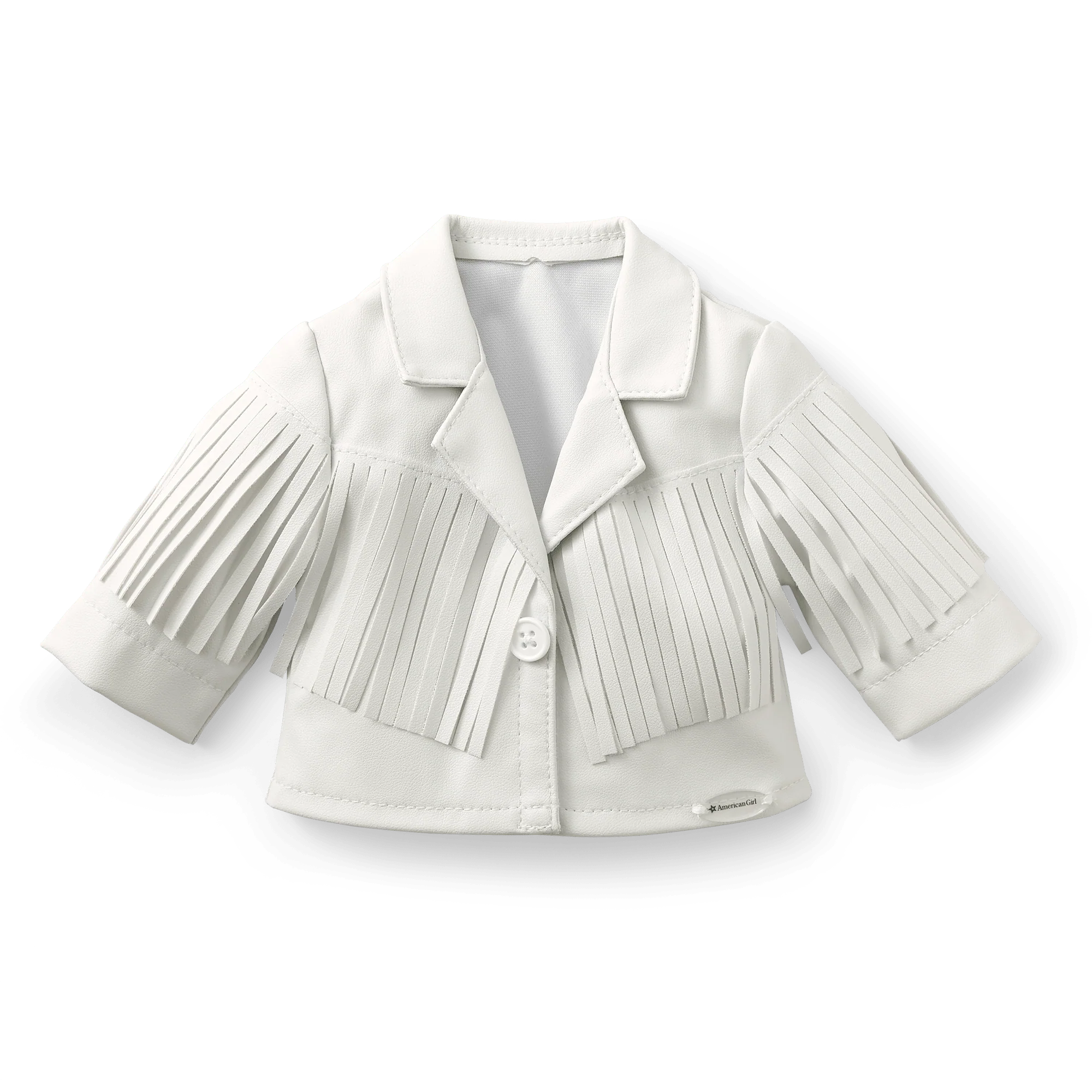 Courtney’s™ White Fringe Jacket for 18-inch Dolls (Historical Characters)