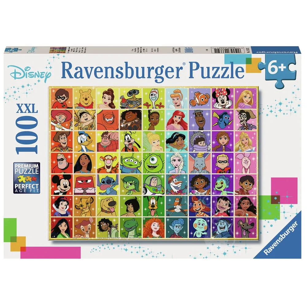 Disney Color Palette 100 Piece Puzzle