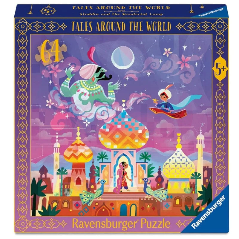 Tales Around The World - Aladdin & The Wonderful Lamp 64 Piece Puzzle