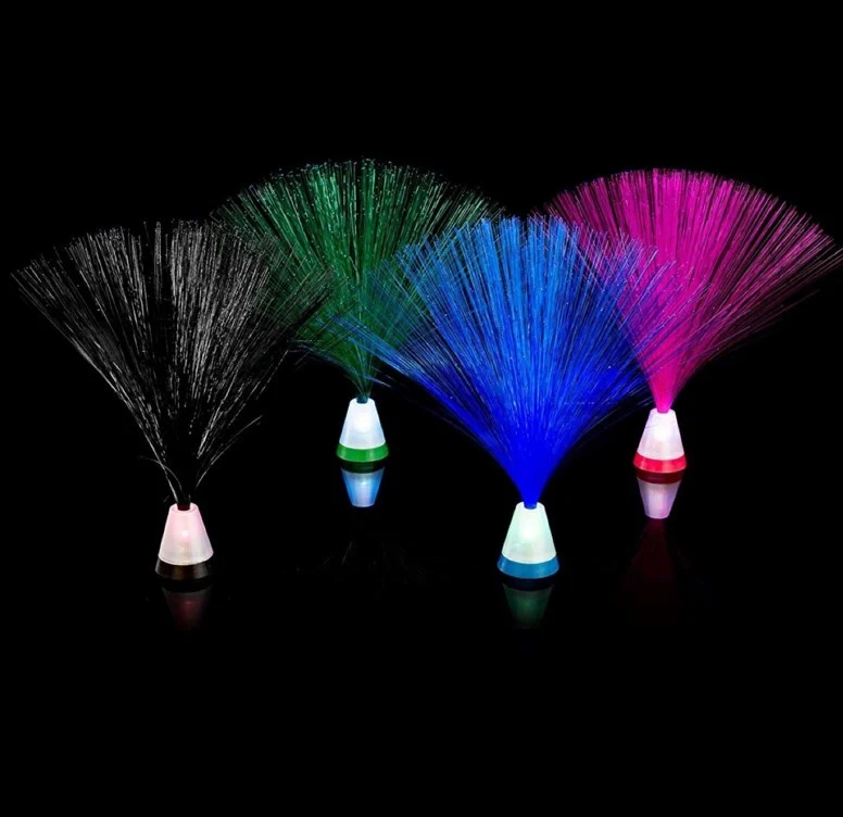 Mini Fiber Optic Lamps - 4 Pack
