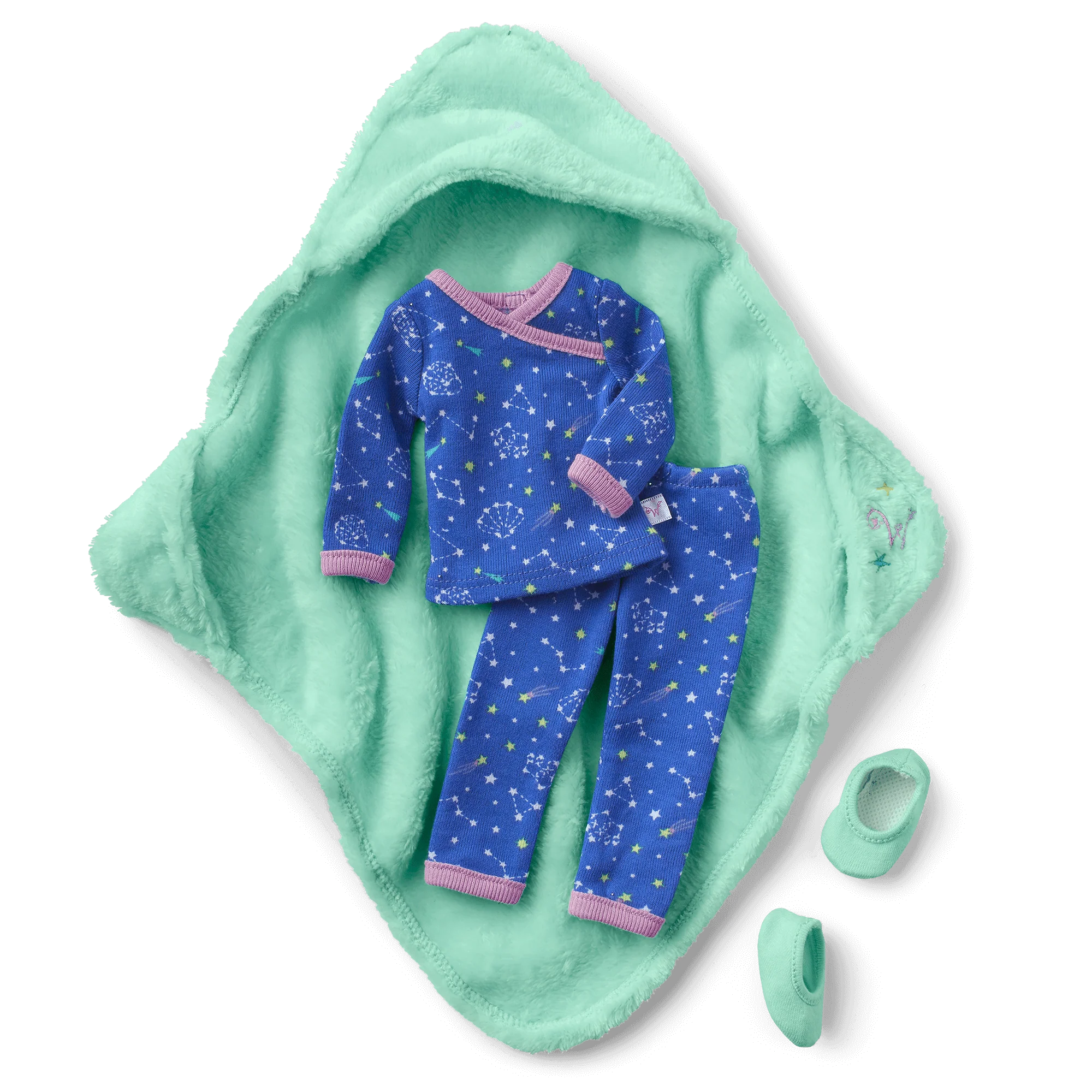 Starry Sky Pajamas for WellieWishers™ Dolls