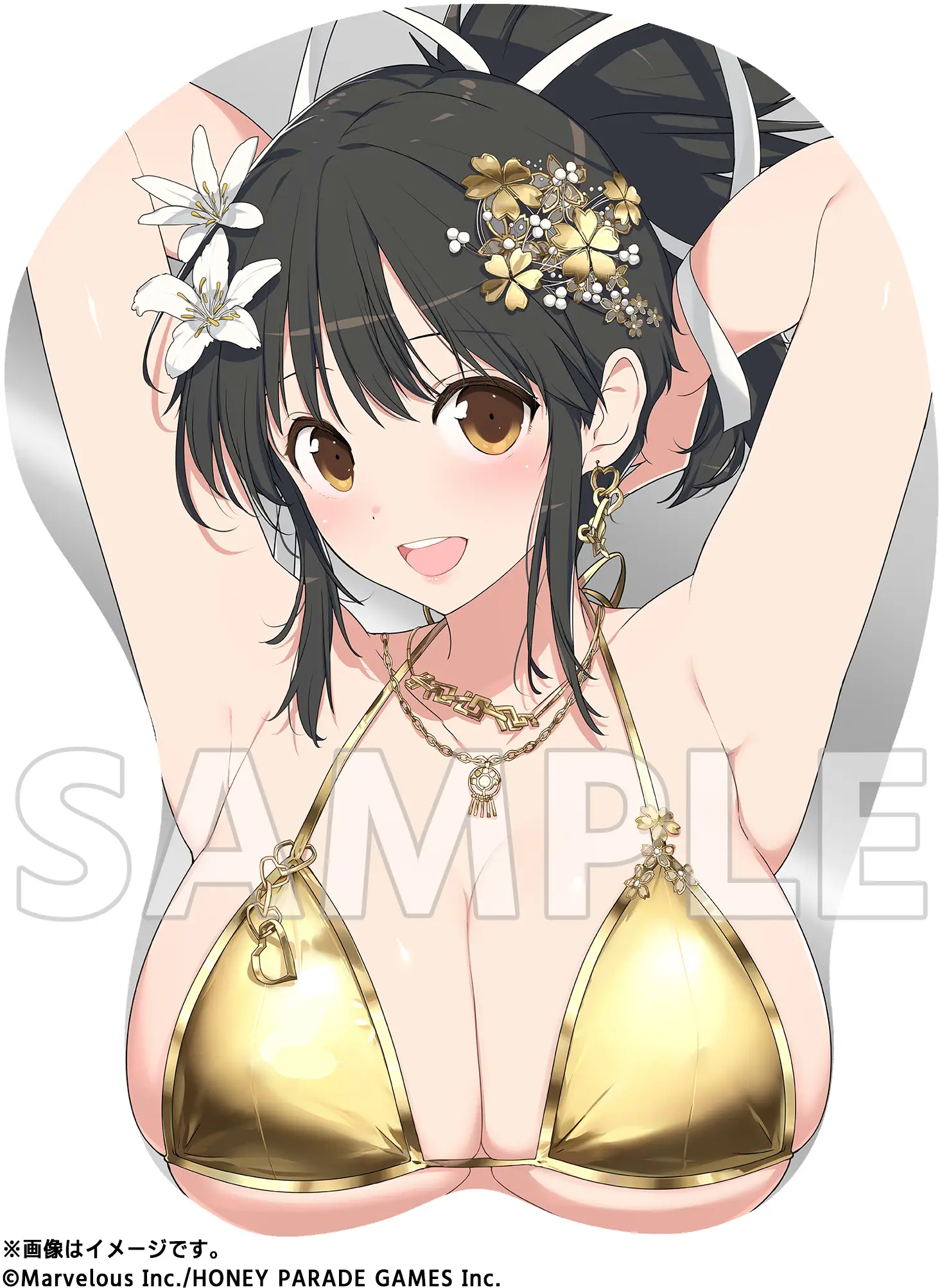 Senran Kagura Asuka Life Size Oppai Mouse Pad 10th Anniversary Ver.