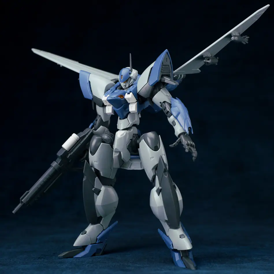 1/144 Ultra Action Trooper Series OCR-122 YUNQUE Plastic Model Kit Blue & Gray Color Ver.