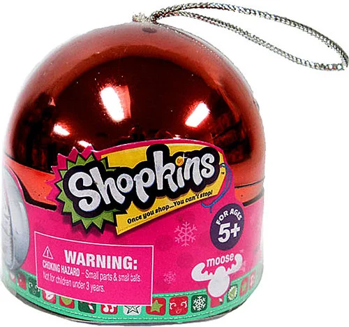 Shopkins METALLIC Christmas 2015 Bauble Ornament [RANDOM COLOR!]