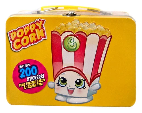 Shopkins Poppy Corn Collectors Tin