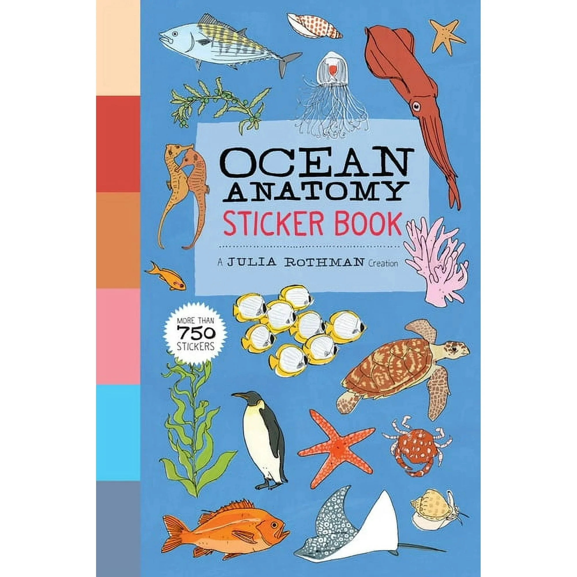 Ocean Anatomy Sticker Book