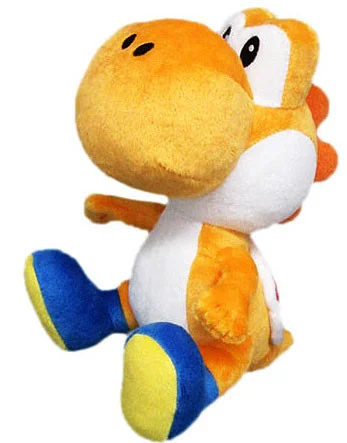 Super Mario Bros Yoshi 8-Inch Plush [Orange]