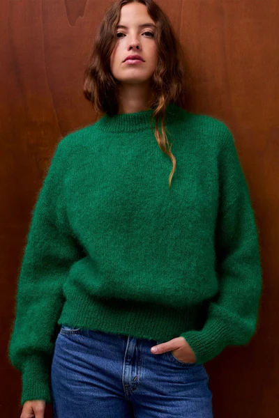 Jane Mohair Sweater (Green)