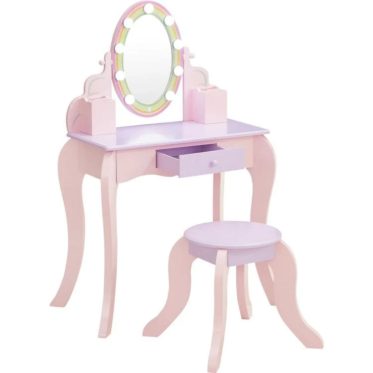 Fantasy Fields Little Princess Rapunzel Vanity with LED Mirror