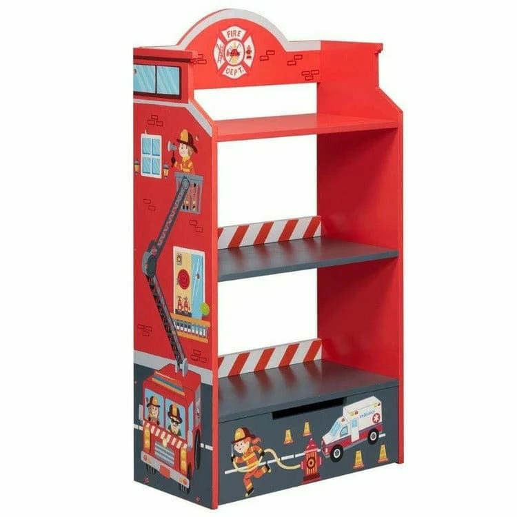 Little Fire Fighters Bookshelf