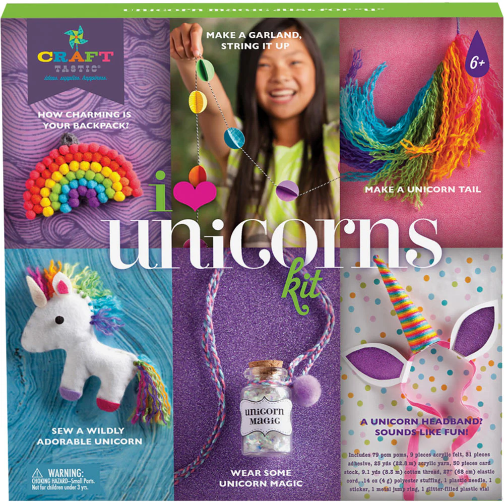 Ann Williams CT1761T Craft-tastic I <3 Unicorns Kit