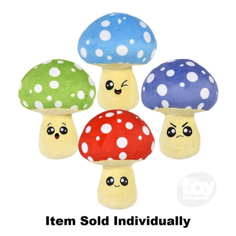 Mushroom Plush 10" (Assorted Colors)