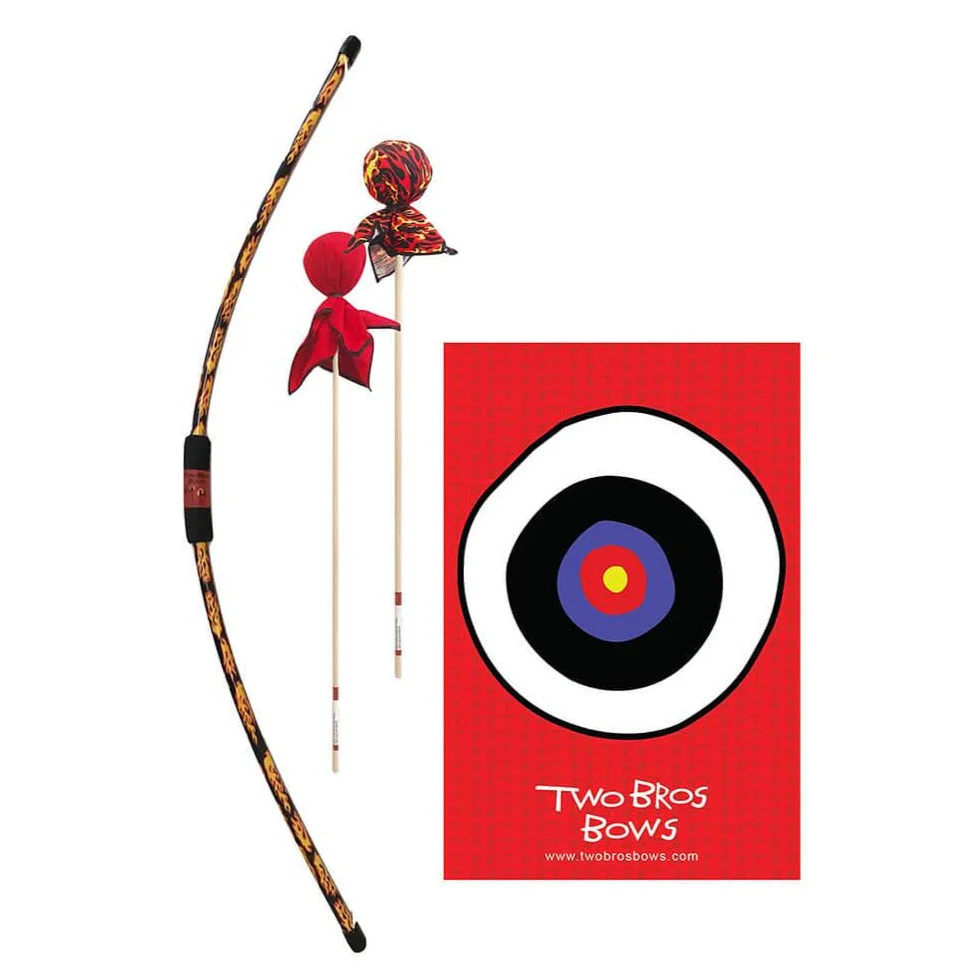 Flame Bow Set with Arrows and Target