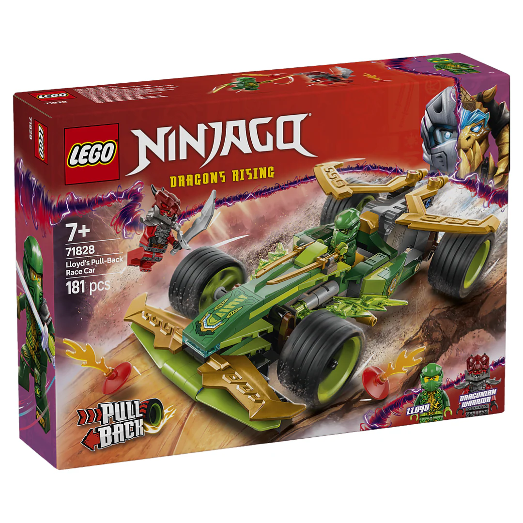 LEGO NINJAGO Lloyd's Pull-Back Race Car (71828)