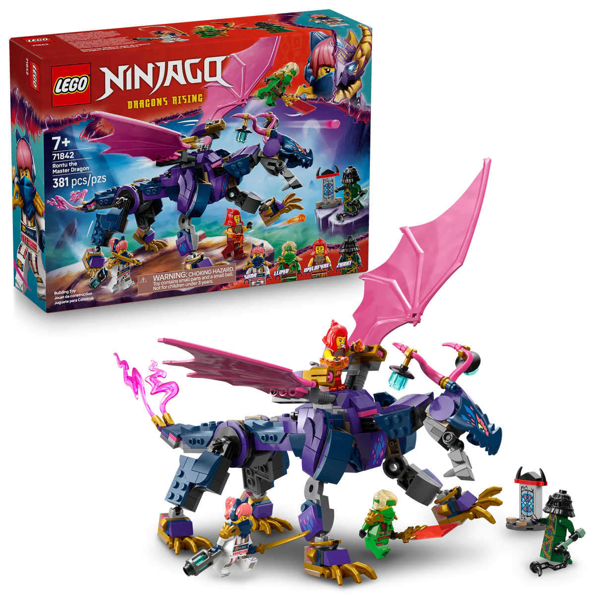 LEGO NINJAGO Rontu the Master Dragon Toy Set 71842