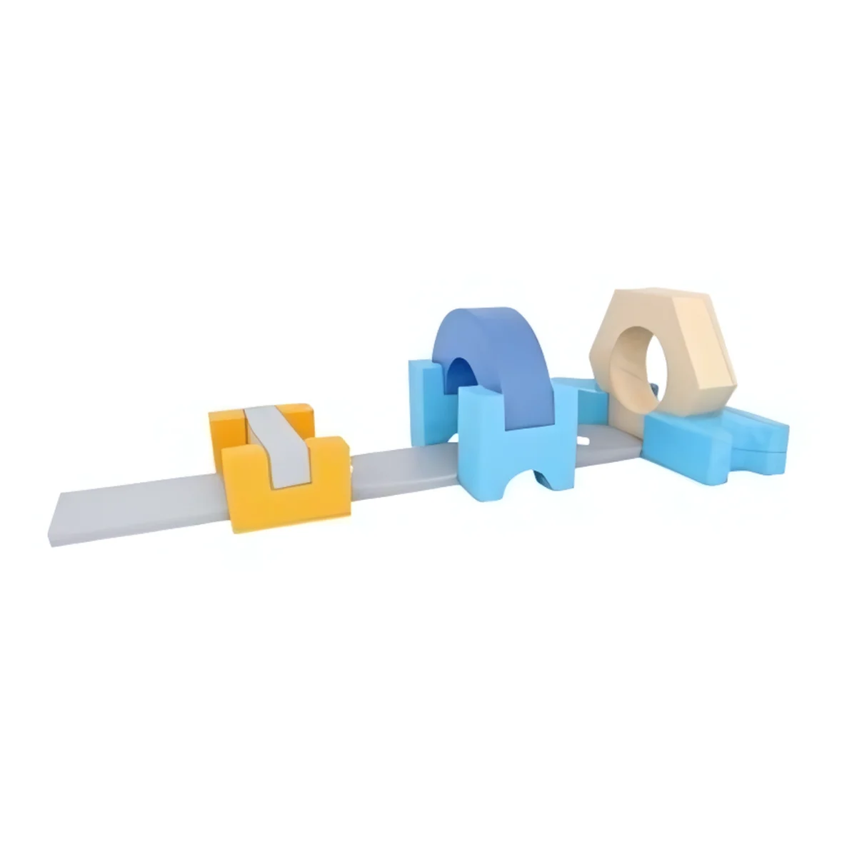 Tunnel Obstacle Course Foam Set